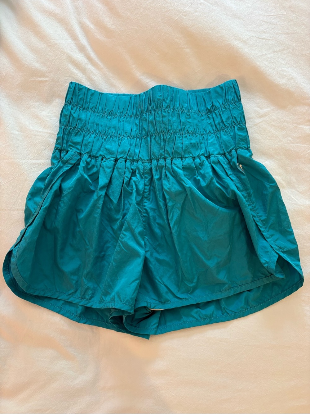 FP Movement by Free People Teal High-Waist Shorts
